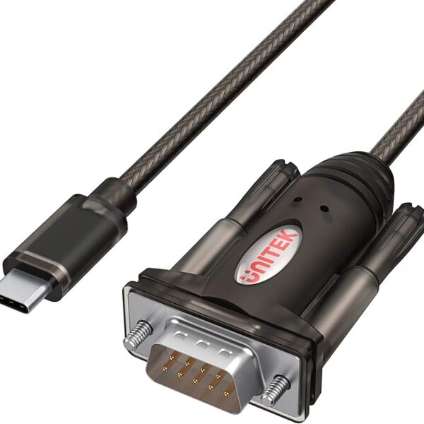 UNITEK Y-1105K USB-C TO SERIAL RS232 ADAPTER CABLE 1.5M