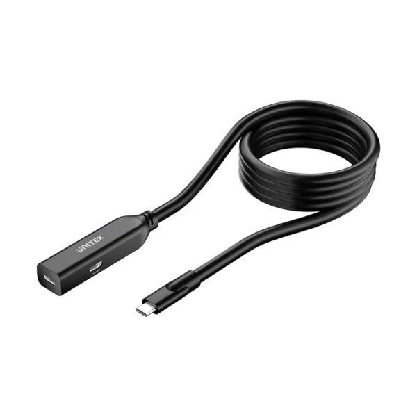 UNITEK U1335ABK01 USB-C MALE TO F/M ACTIVE EXTENSION CABLE 5M 10GBPS
