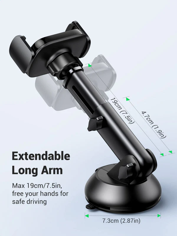 Ugreen 60991 Windshield Car Phone Mount OPEN BOX - Image 2