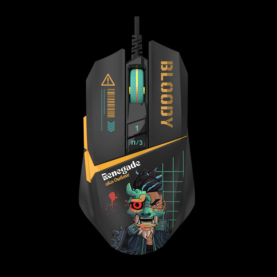 BLOODY W63 MAX RGB GAMING MOUSE - Image 4