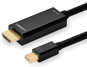UGREEN 20848 MINI DP MALE TO HDMI MALE CABLE 4K 1.5M