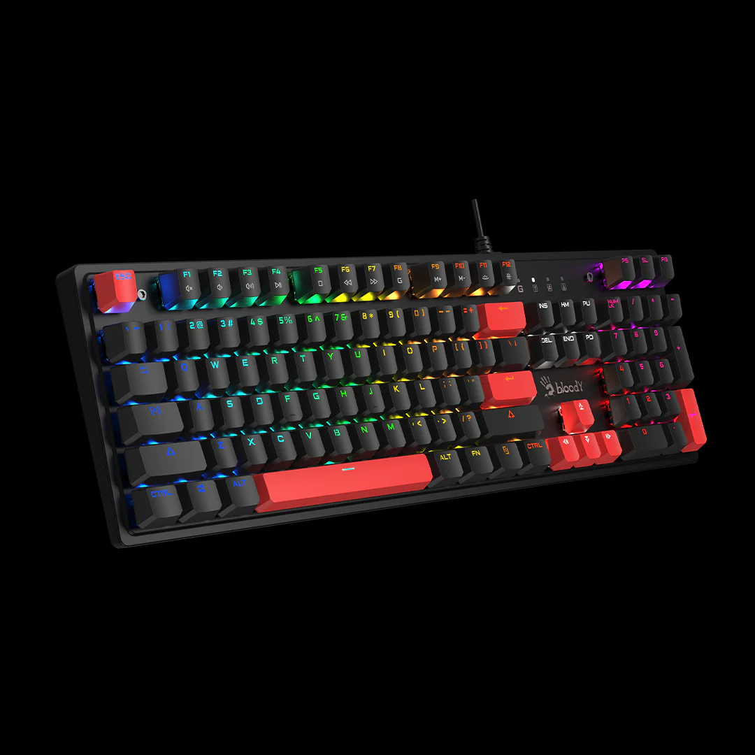 BLOODY S520N MECHANICAL SWITCH RGB GAMING KEYBOARD - Image 4