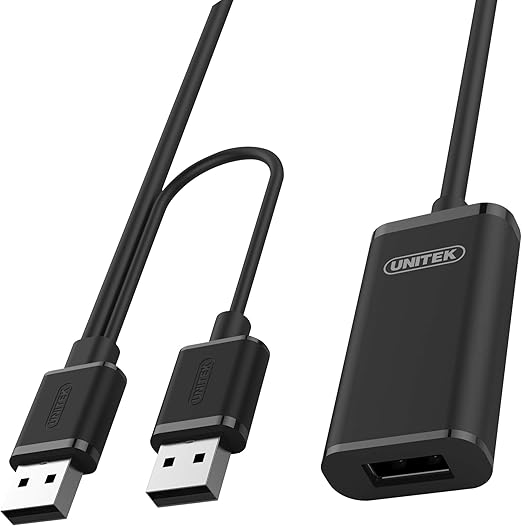 UNITEK Y-278 USB 2.0 MALE TO FEMALE EXTENSION CABLE 10M - Image 5
