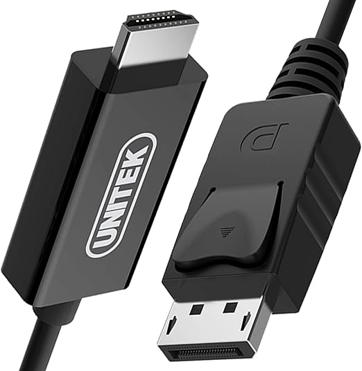 UNITEK Y-5118CA DisplayPort to HDMI 1080P Full HD Cable