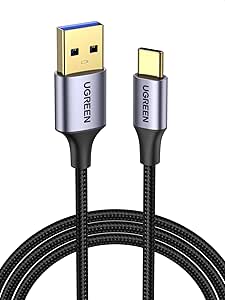 UGREEN 20288 USB-A 3.0 TO USB-C CABLE 2M BRAIDED ( BLACK )