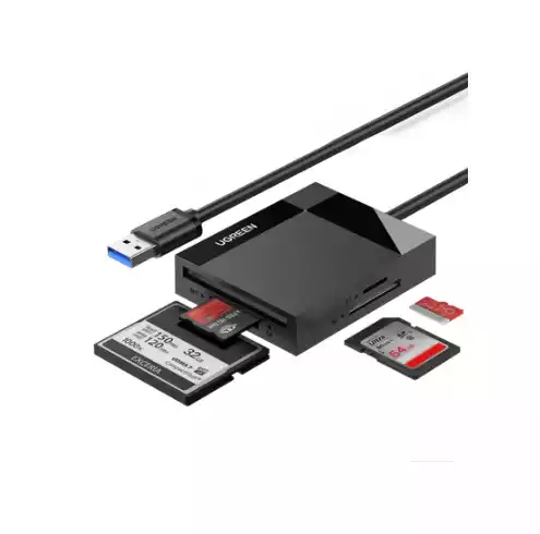 UGREEN 30333 SD Card Reader USB 3.0 Card Hub Adapter 5Gbps Read 4 Cards