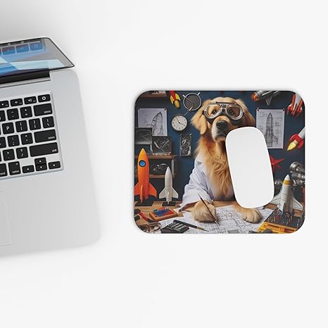UNITEK MOUSE PAD RED 9X8-INCH - Image 2