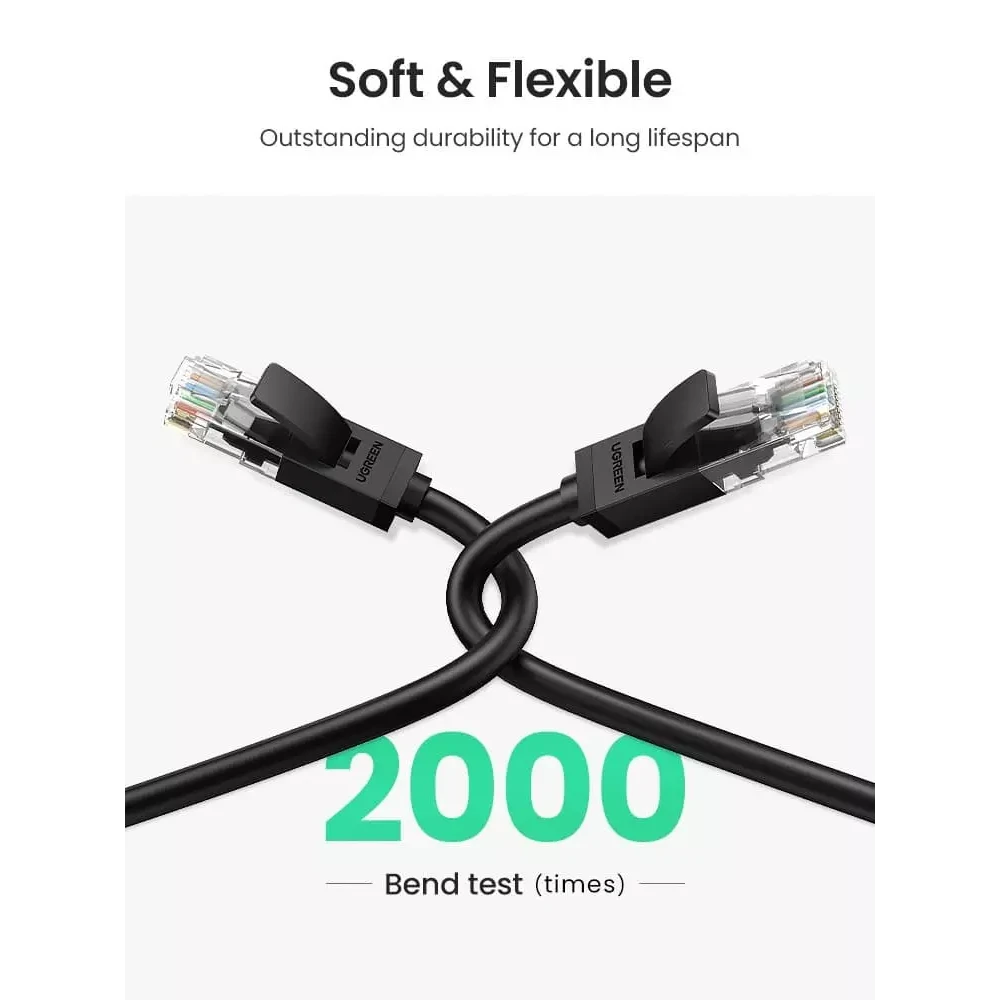 UGREEN 20161 CAT6 UTP LAN CABLE 3M - Image 3