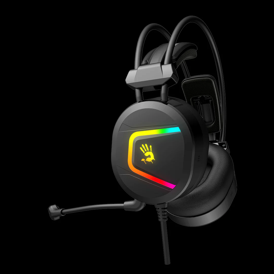 BLOODY MC-750 (BLACK) ANC RGB GAMING HEADSET - Image 4