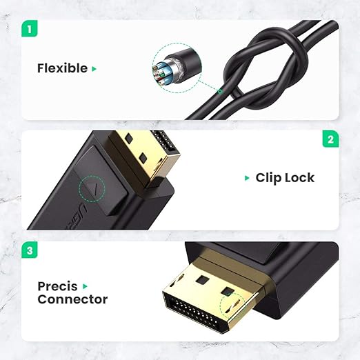 UGREEN 40363 DISPLAY PORT TO HDMI F/M CONVERTER - Image 3