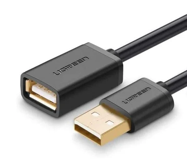 UGREEN 10318 USB 2.0 MALE TO F/M EXTENTION CABLE 5M