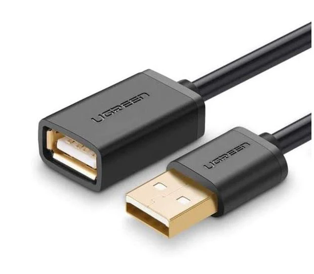 UGREEN 10318 USB 2.0 MALE TO F/M EXTENTION CABLE 5M
