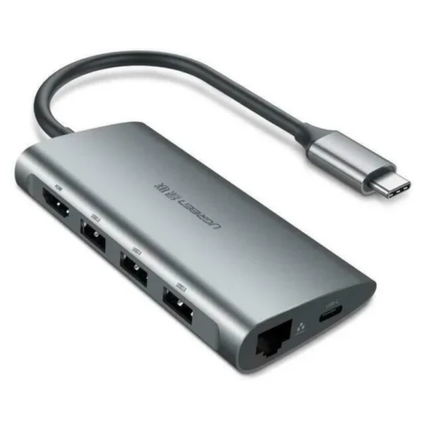 UGREEN 50538 USB C HUB 8-IN-1 MULTIPORT ADAPTER