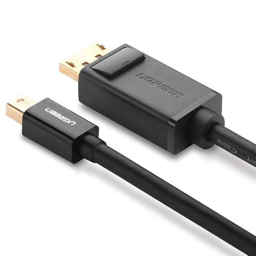 UGREEN 10477 MINI DP TO DISPLAY PORT CABLE 1.5M BLACK