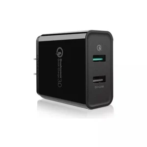Ugreen 40583 Black Dual Port Quick Charge 3.0 Adapter