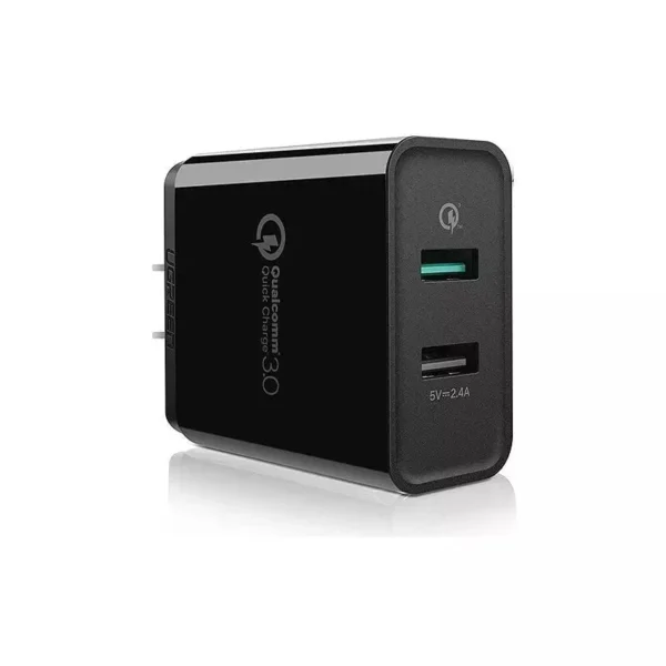 Ugreen 40583 Black Dual Port Quick Charge 3.0 Adapter