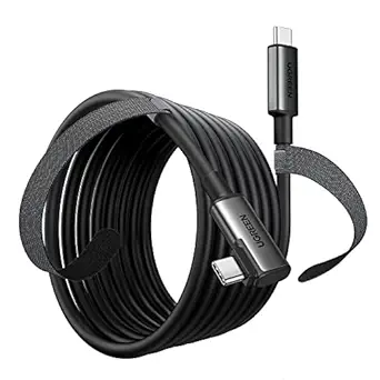 UGREEN 90629 Right Angle USB-C to USB-C Link Cable 5m 5GBPS (Black)