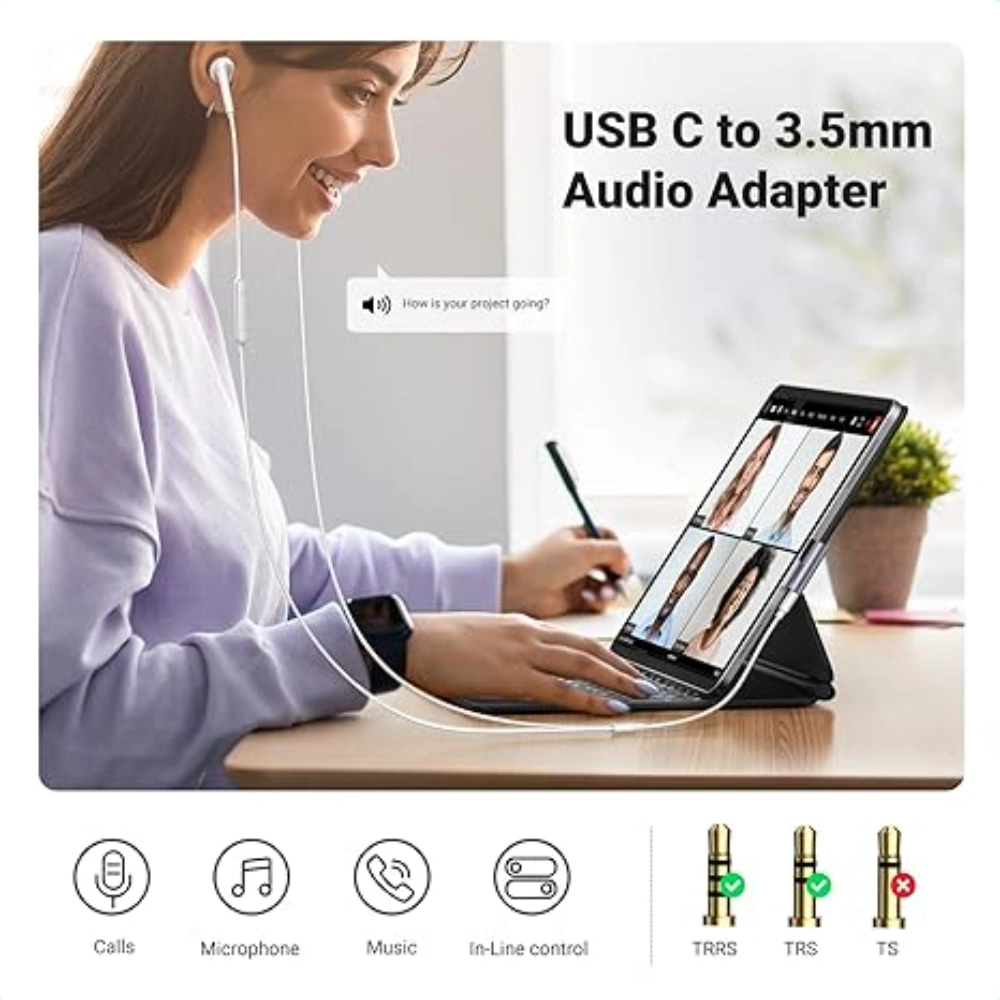 UGREEN 80384 USB-C to 3.5mm Audio Adapter – HiFi DAC Converter - Image 5