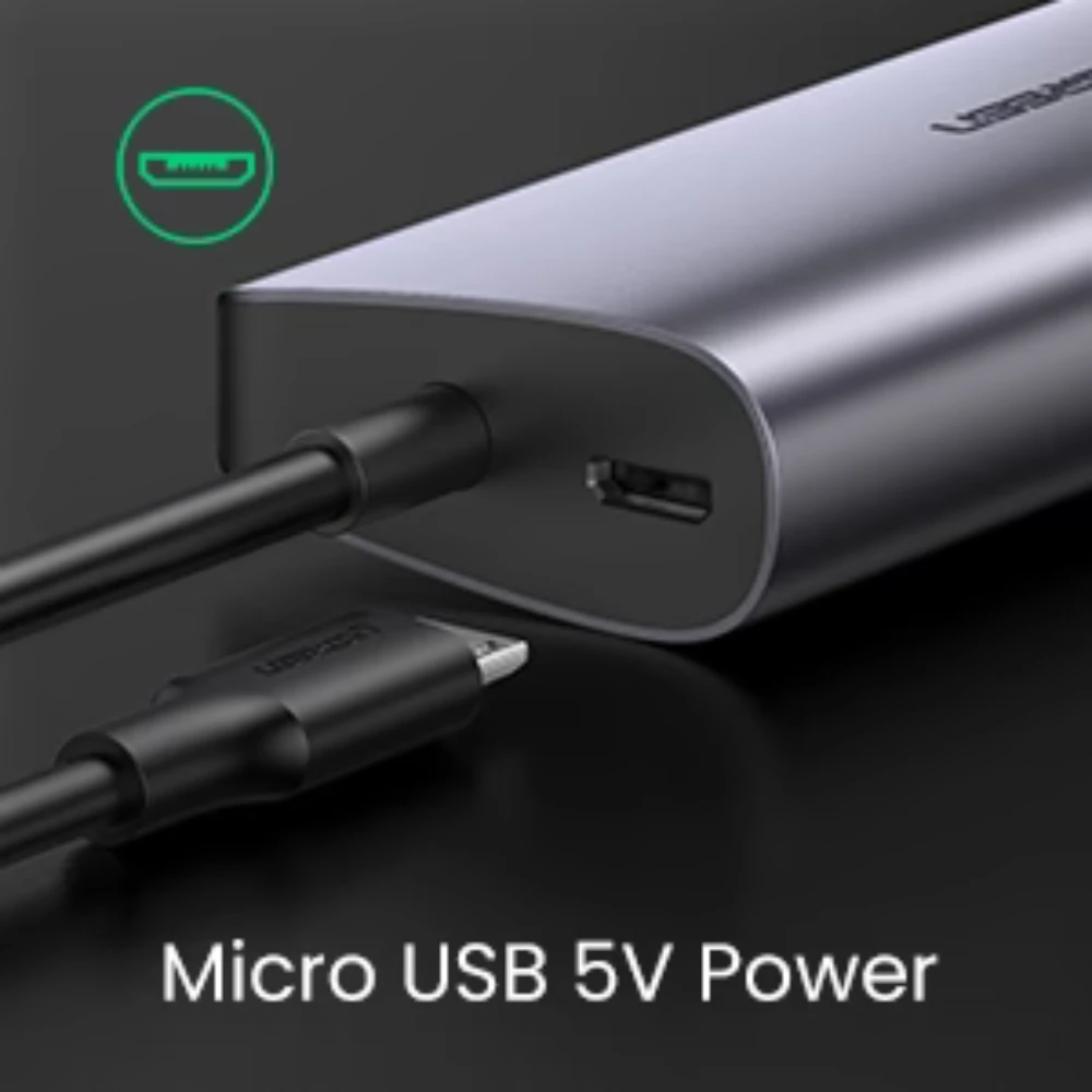 UGREEN 60718 USB TYPE-C TO MULTIFUNCTION ADAPTER - Image 8