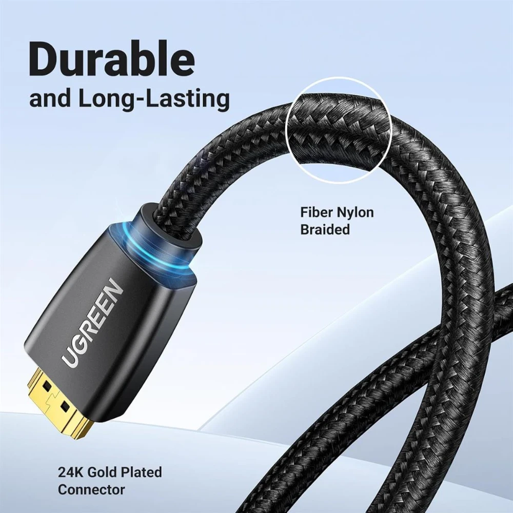 UGREEN 40411 HDMI TO HDMI MALE CABLE 3M - Image 4