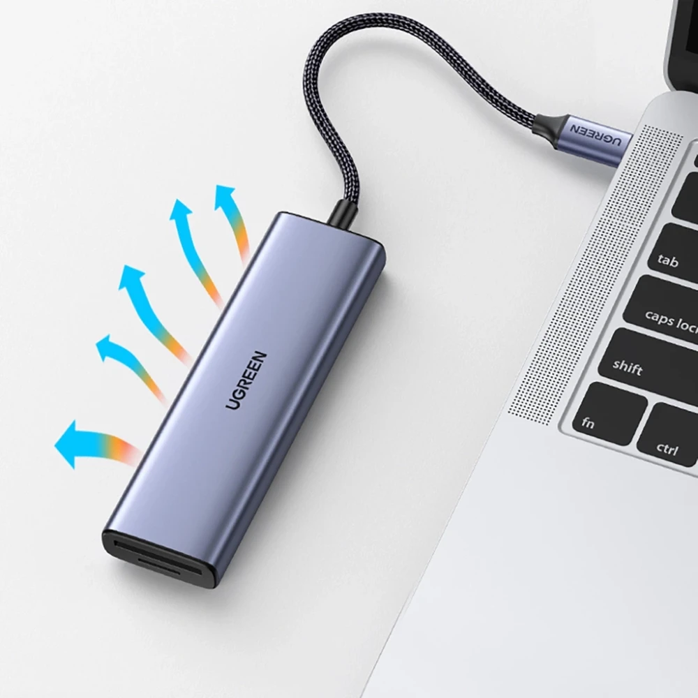 UGREEN 20956A USB-C to HDMI Hub Adapter 3x USB-A 3.0 SD/TF - Image 3