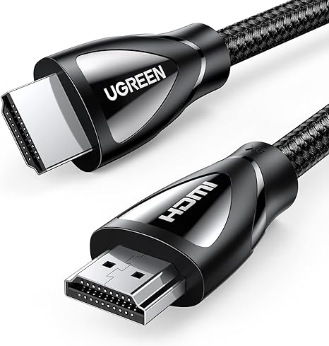 UGREEN 80402 HDMI 8K Cable Male to Male Braided Black 1.5m