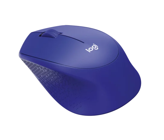 Logitech 910-004915 M331 Silent Wireless Mouse - Blue - Image 3