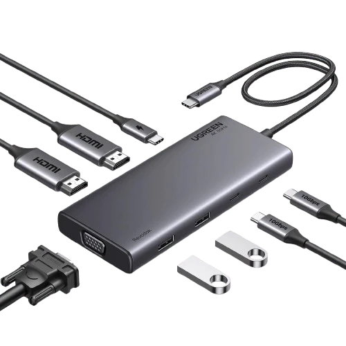 UGREEN 35588 8 in 1 USB C 4K Docking Station Dual Monitor