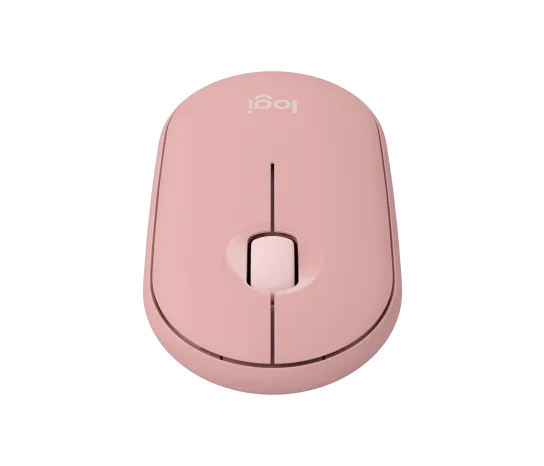 Logitech 910-006987 M350s Bluetooth Multi device Pebble Mouse - Pink - Image 3