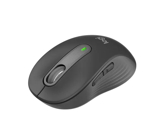Logitech 910-006262 M650 Signature Wireless Mouse & Bluetooth Mouse - Gray - Image 3