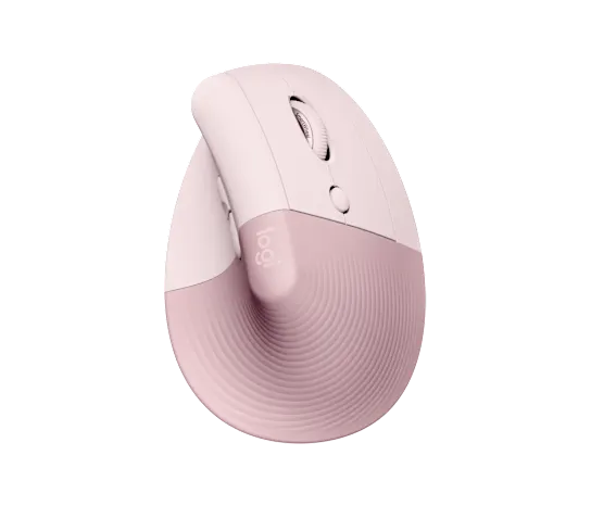 Logitech 910-006481 LIFT VERTICAL Wireless MOUSE - Rose