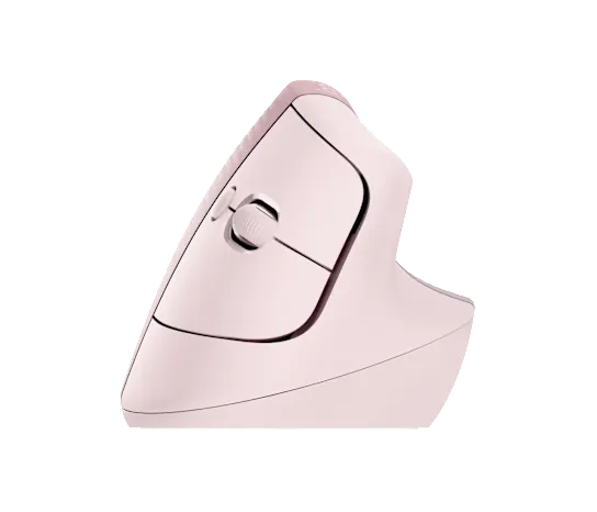 Logitech 910-006481 LIFT VERTICAL Wireless MOUSE - Rose - Image 4