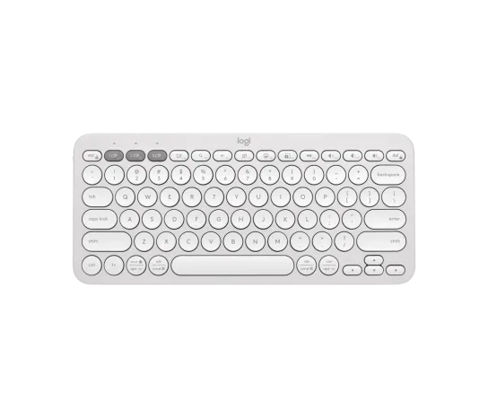 Logitech 920-011754 Pebble Keys 2 k380s Bluetooth - White