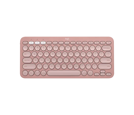Logitech 920-011755 Pebble Keys 2 k380s Bluetooth - Rose