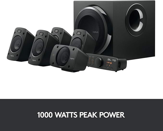 Logitech 980-000468 Z906 Surround Sound Speaker 5.1 - Image 4