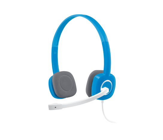 Logitech 981-000454 H150 Stereo Headset - Blue