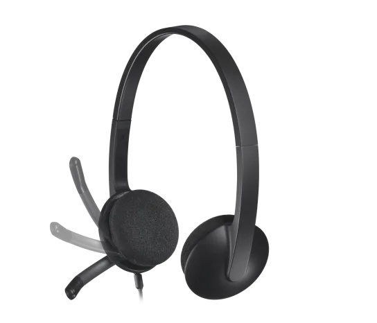 Logitech 981-000477 H340 USB Headse - Image 3