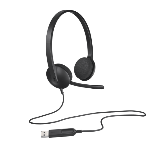 Logitech 981-000477 H340 USB Headse - Image 5