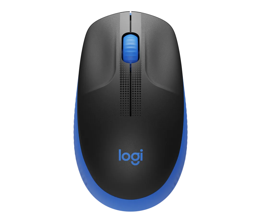 Logitech 910-005914 M190 Wireless Mouse - Blue
