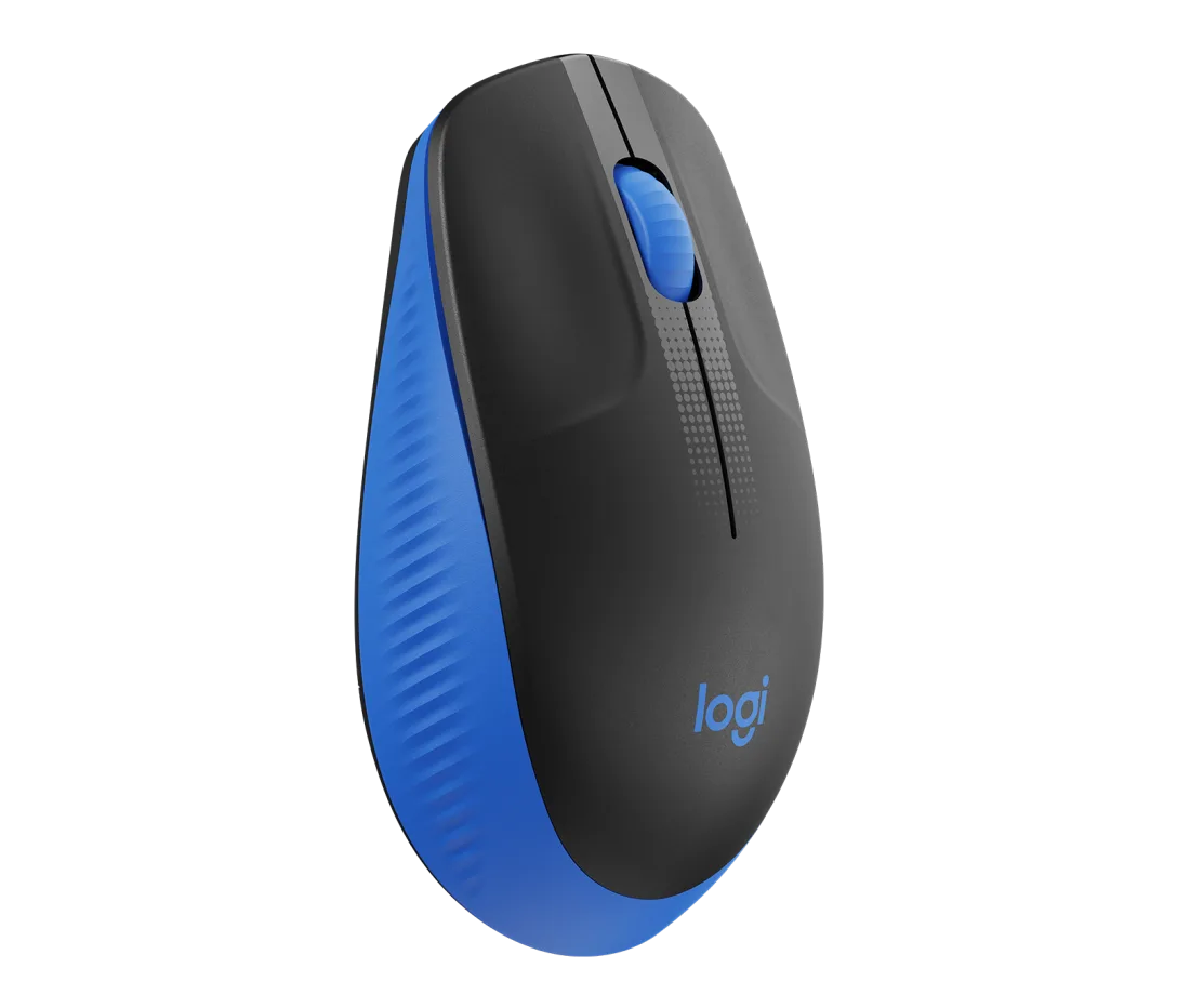 Logitech 910-005914 M190 Wireless Mouse - Blue - Image 2