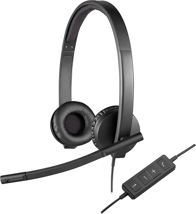 Logitech 981-000574 H570e USB Stereo Headset - Image 2