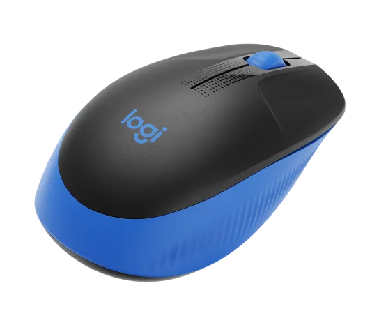Logitech 910-005914 M190 Wireless Mouse - Blue - Image 4