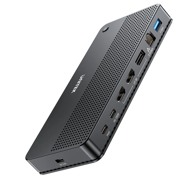 UNITEK D1104A01 USB-C 13-IN-1 SINGLE 8K/ TRIPLE 4K DOCKING STATION WITH 100W PD - Image 3