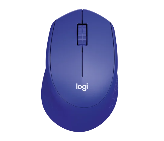 Logitech 910-004915 M331 Silent Wireless Mouse - Blue