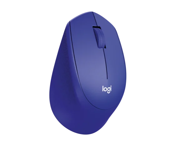 Logitech 910-004915 M331 Silent Wireless Mouse - Blue - Image 2