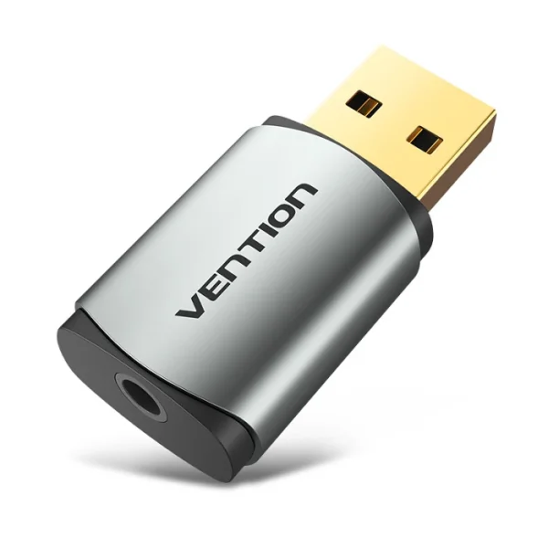 VENTION CDNH0 USB EXTERNAL SOUND CARD METAL