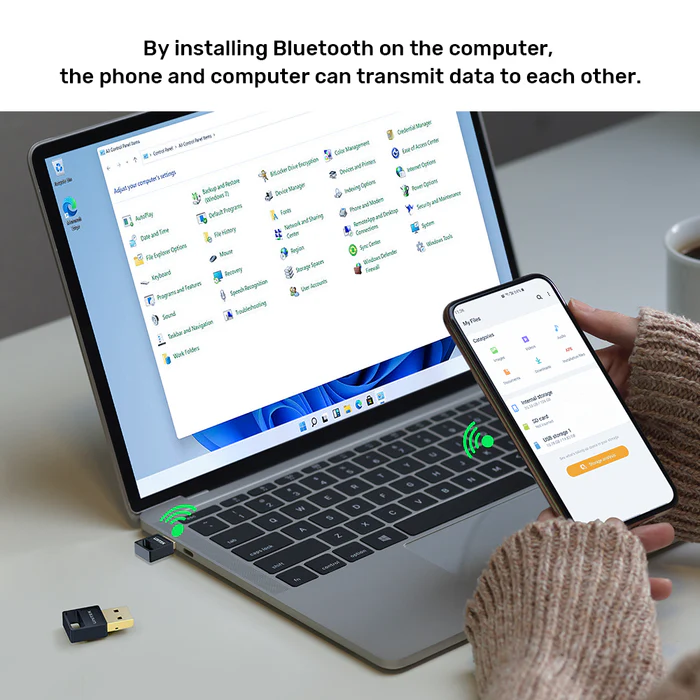 UNITEK B105B USB BLUETOOTH 5.3 ADAPTER - Image 6