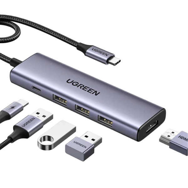 UGREEN 15596 USB-C Multifunction Adapter (5- in-1)