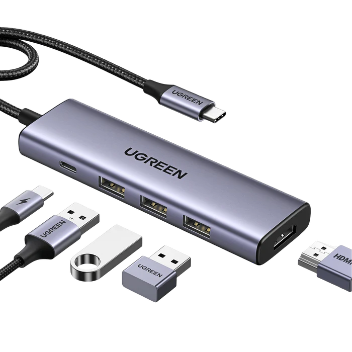 UGREEN 15596 USB-C Multifunction Adapter (5- in-1)