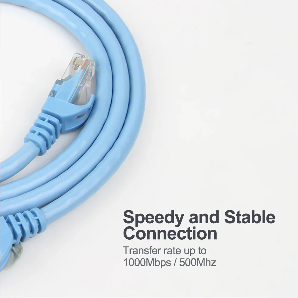 UNITEK Y-C813ABL CAT6 UTP ETHERNET RJ45 CABLE 10M BLUE - Image 4